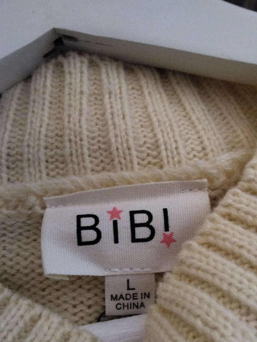 BiBi Red, White & Blue Flag Knit Pullover - Picture 3 of 6
